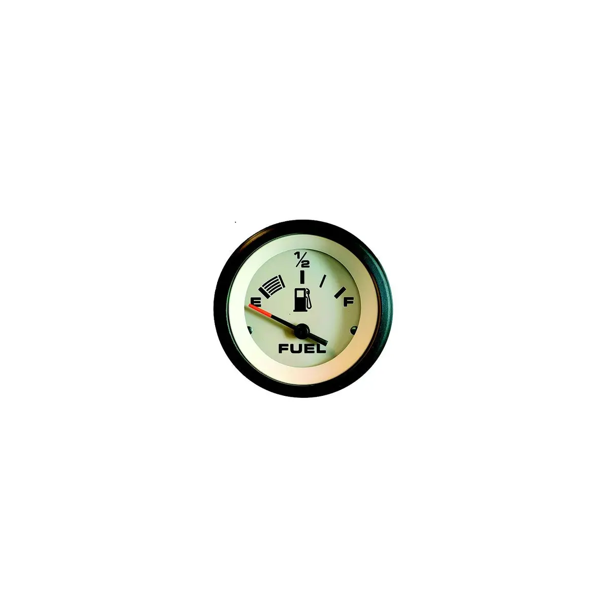 Sierra 59707P Sahara Series 2" Black & Tan Fuel Gauge & Requires "F" Sender Code 1