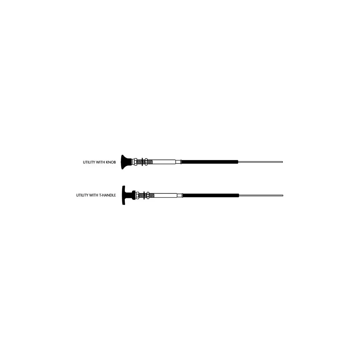 Seastar Cc34320 33Lu Control Cablew/Knob/T-Handle 1