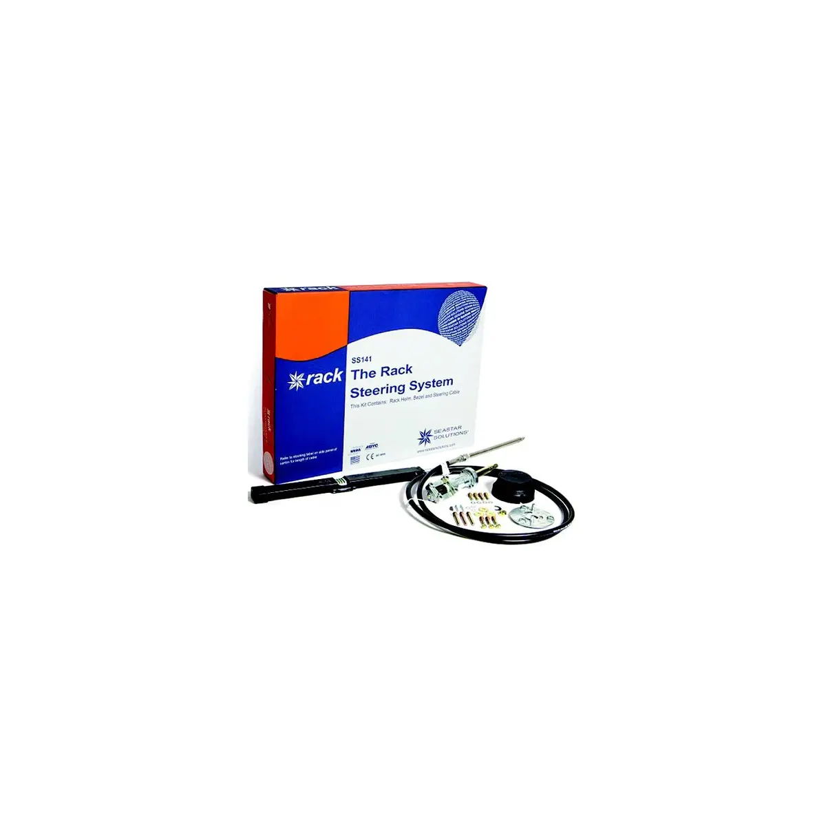 Seastar Ss14109 The Rack Steering Kit, Single 1