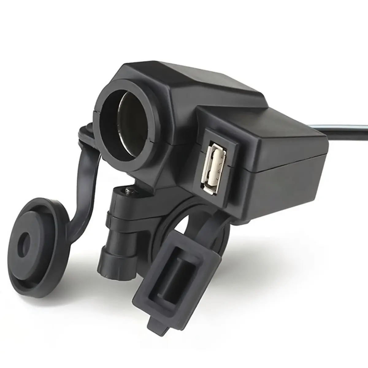 Waterproof 12V Cigarette Lighter Socket / Usb Power Charger 1