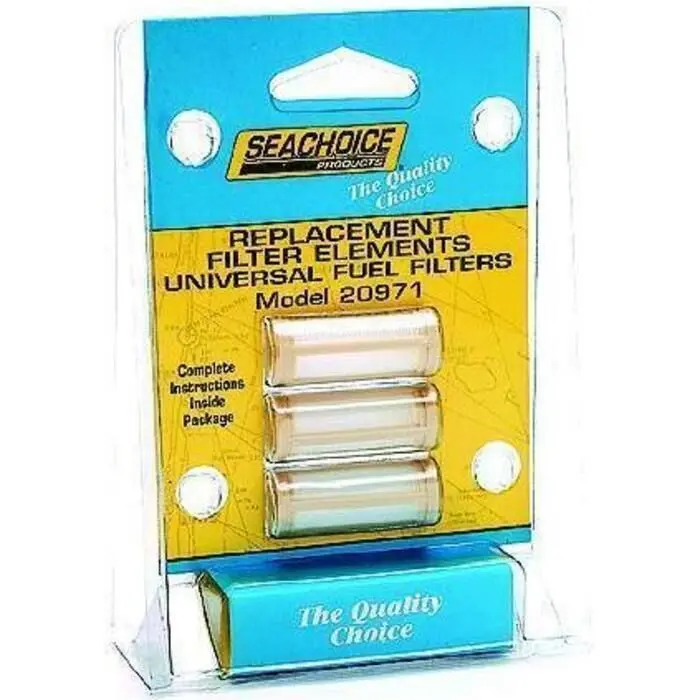 Seachoice 20971 Replacement Filters Only For 20941 In-Line Fuel Filter (Pack Of, 3) 2