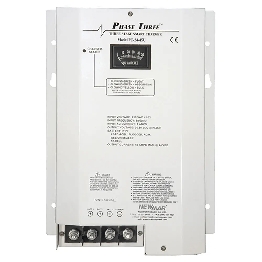 Newmar Power Pt-24-45U Newmar Battery Charger 1