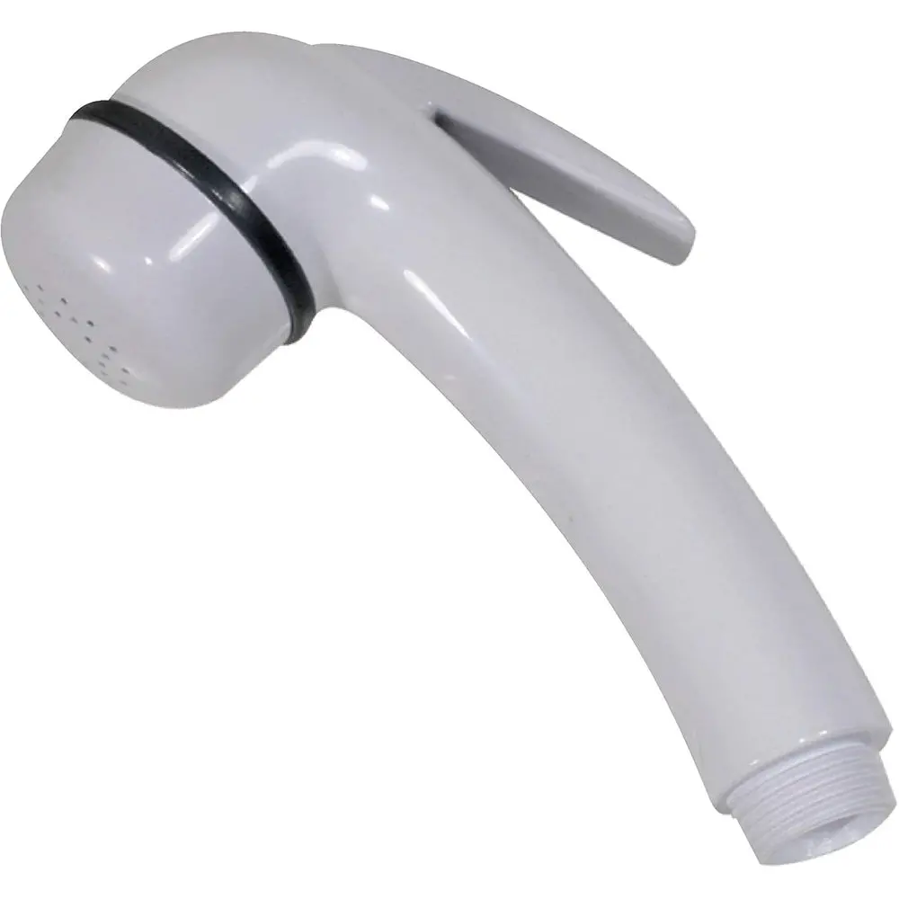 Scandvik 14004P Euro Shower Handle Straight White 1