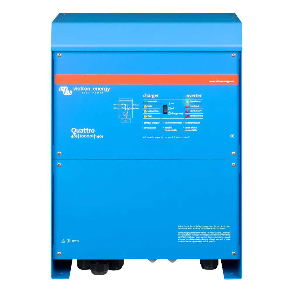 Victron Quattro 48/10000 140-100/100 120V Ve.Bus Ul-Listed 1