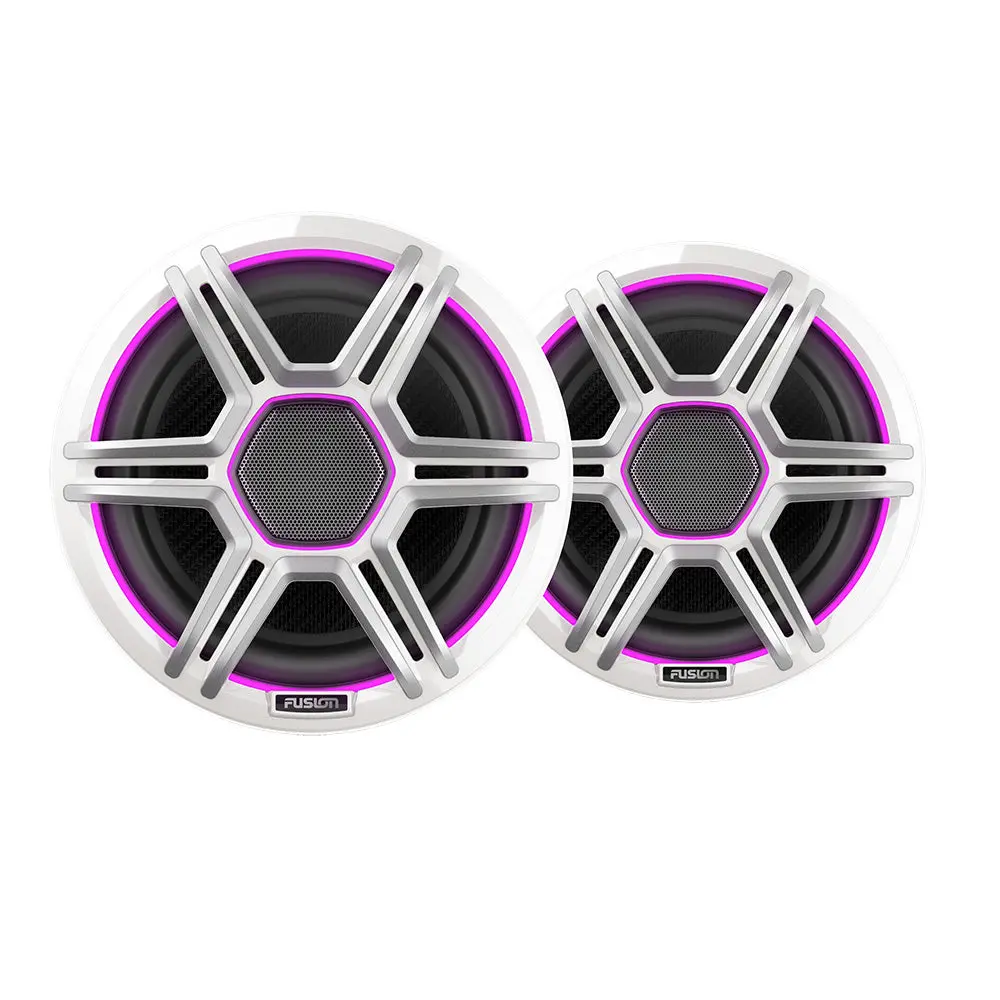 Fusion Apollo™ 7.7" Led Marine Speakers W/Sports White Grille 1