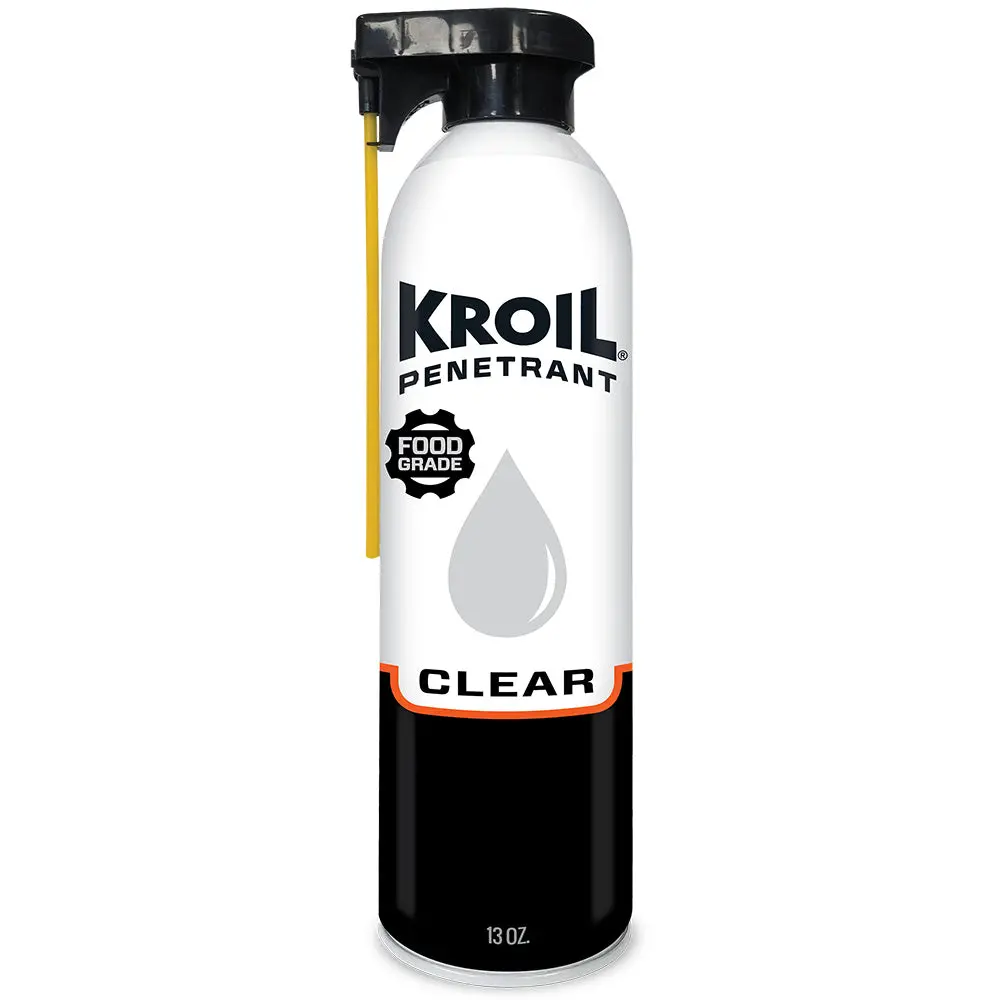 Kroil Cks132st Clear Food Grade Penetrating Oil Aerosol 13Oz Can W/Spraytech 1