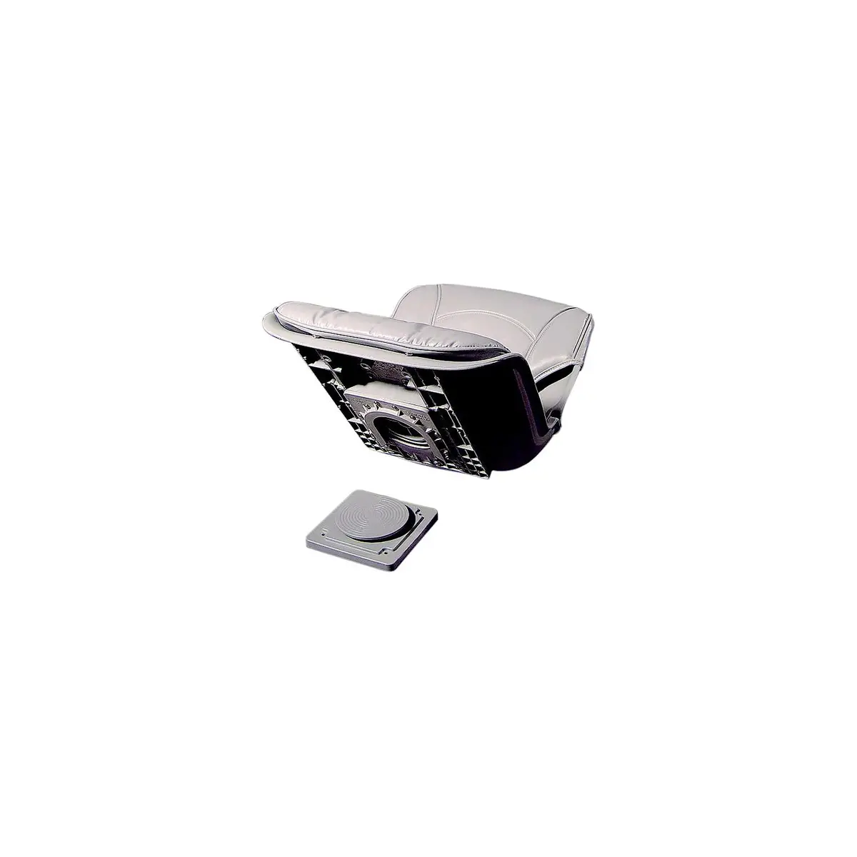 Tempress 45153 All-Weather Qd Seat With Cushions, Grey/Grey 1