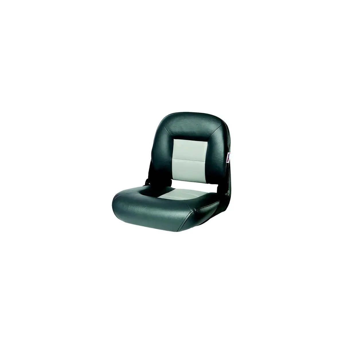 Tempress 54675 Navistyle Low-Back Boat Seat, Charcoal/Grey 1