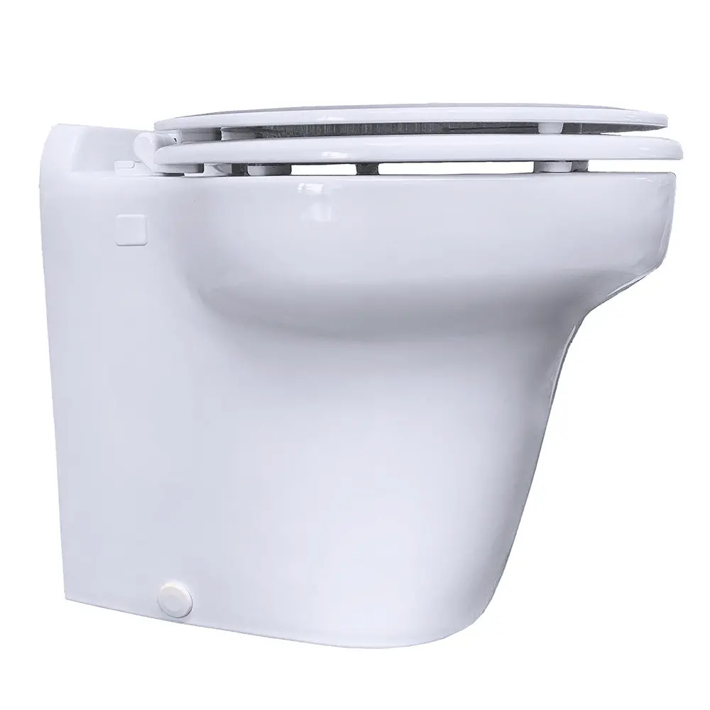 Raritan Comfort Height Marine Elegance W/Pressurized Freshwater & Smart Toilet Control - White - 12V 1