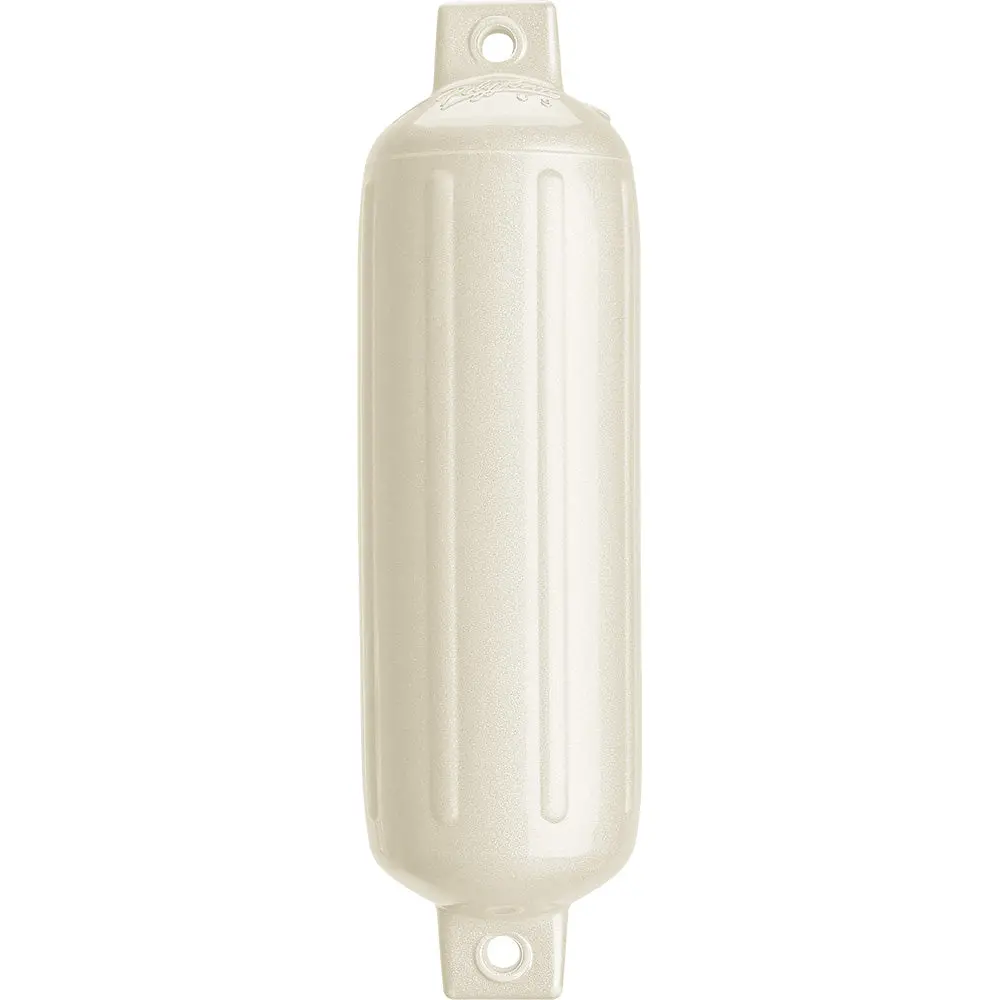 Polyform G-4 Metallic White G-4 Twin Eye G Series Fender, 6.5" X 22" 2