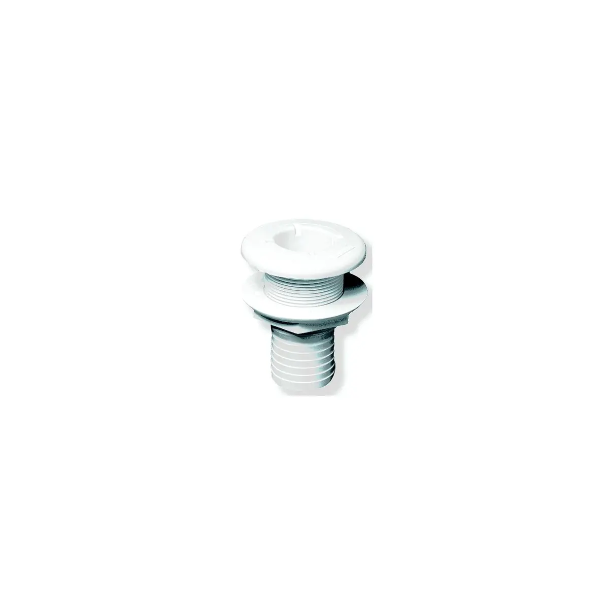 Forespar 906070 Cf253 Marelon Hose Tailpipe Mushroom Head Thru Hull W/Nut, White 1