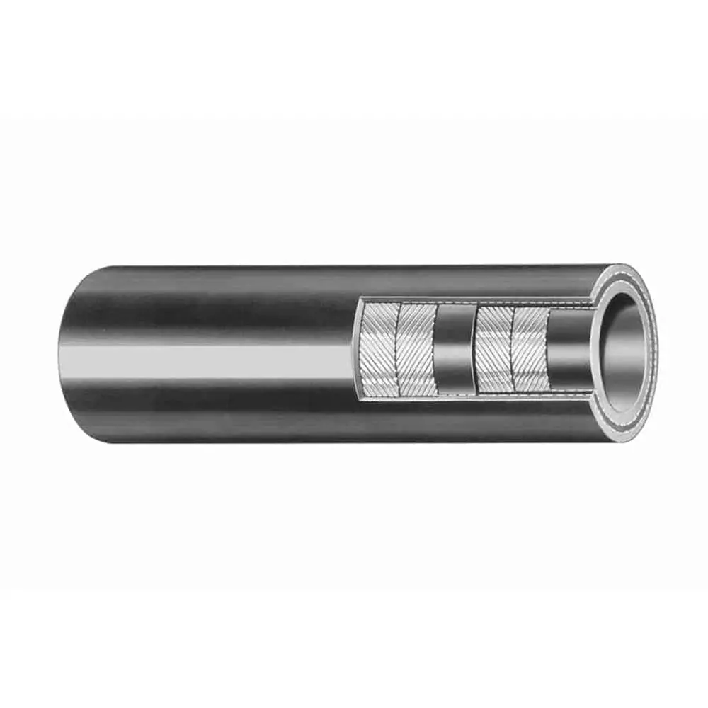 Trident Marine 3/4" X 50' Box Black Hd Water Hose 200 Psi 1