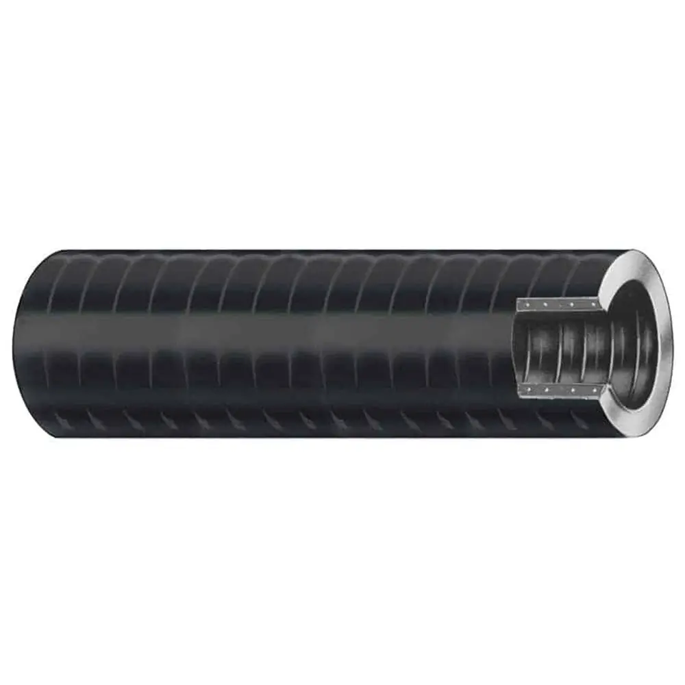 Trident Marine 149-1146 1-1/4" X 50' Box Vac Xhd Bilge & Live Well Hose Black, Soft Plasticizer Wall 1