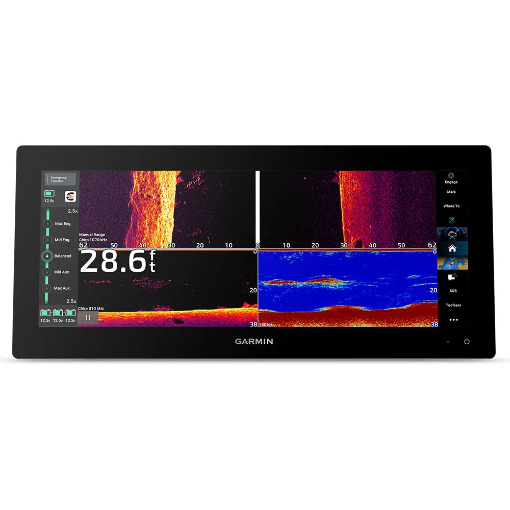 Garmin 010-03855-01 Gpsmap 1543Xsv Ultrawide Combo Gps/Fishfinder Gn+ 1