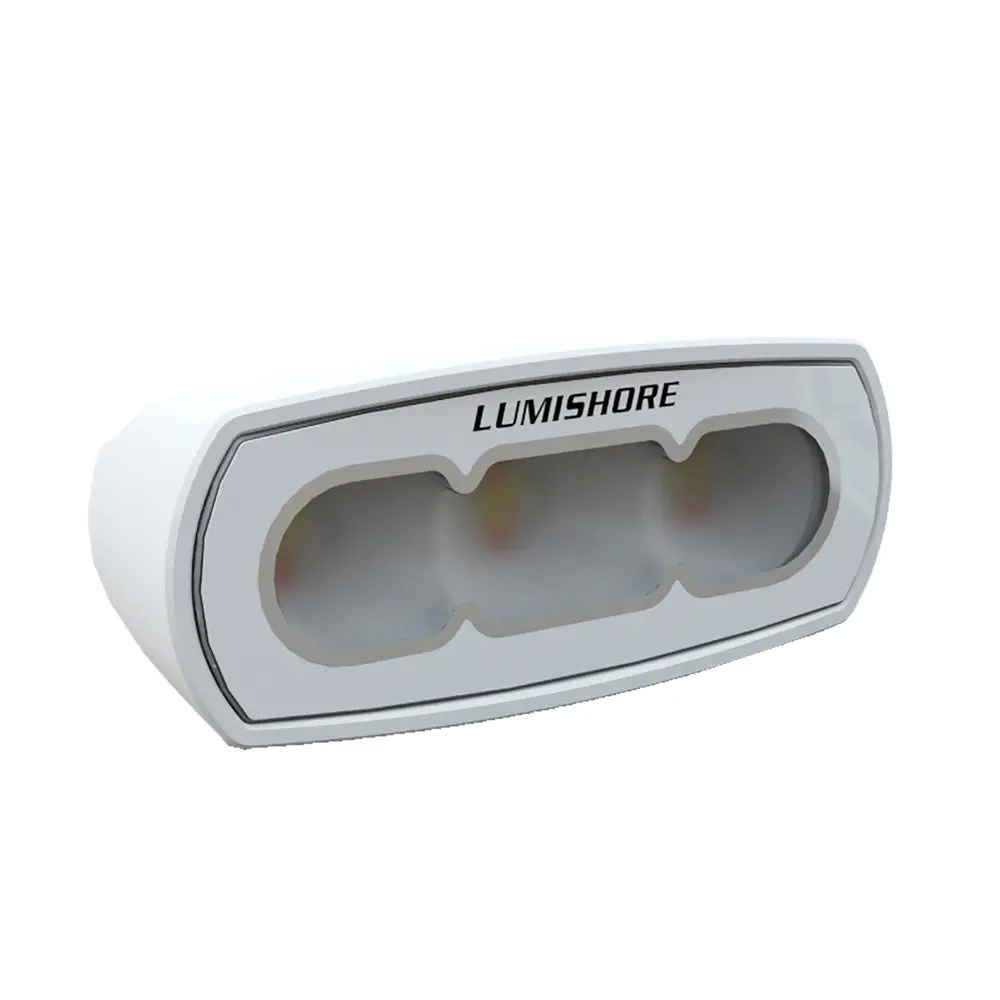 Lumishore 010-04459-00 Lux 4" Flood Light White Housing 2