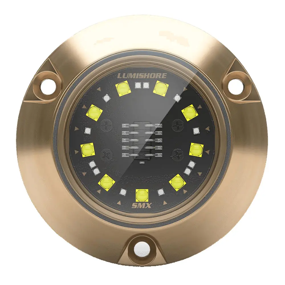 Lumishore 010-04501-00 Eclipse Smx24 Single Light Surface Mount Underwater Light, Blue 1