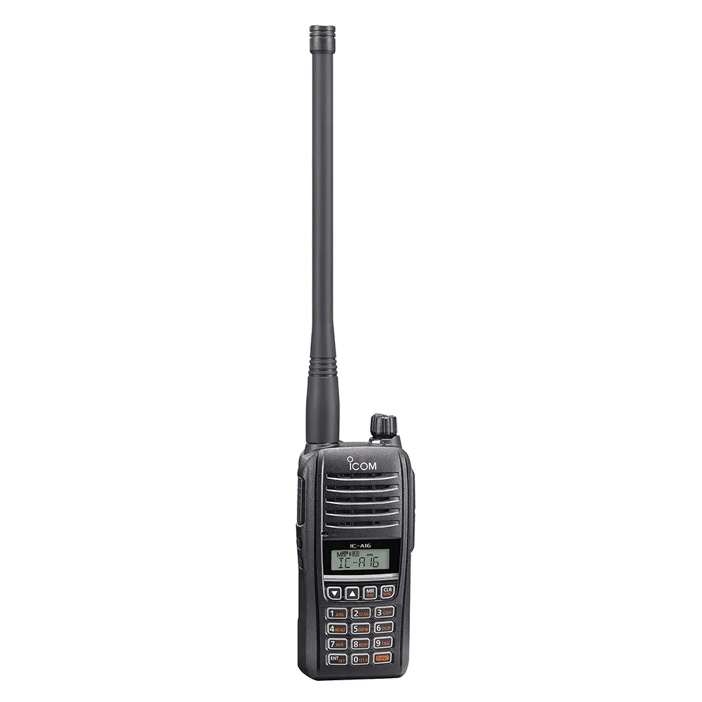 Icom A16 61 A16 Entry Level Air Band Handheld Radio 1