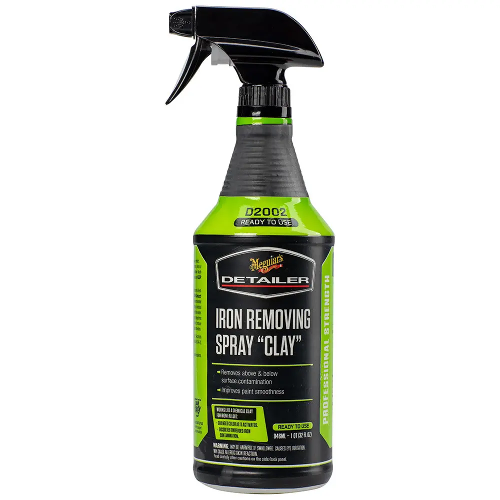 Meguiars Drtu200232 Meguiar's Iron Removing Spray "Clay" 32Oz 1