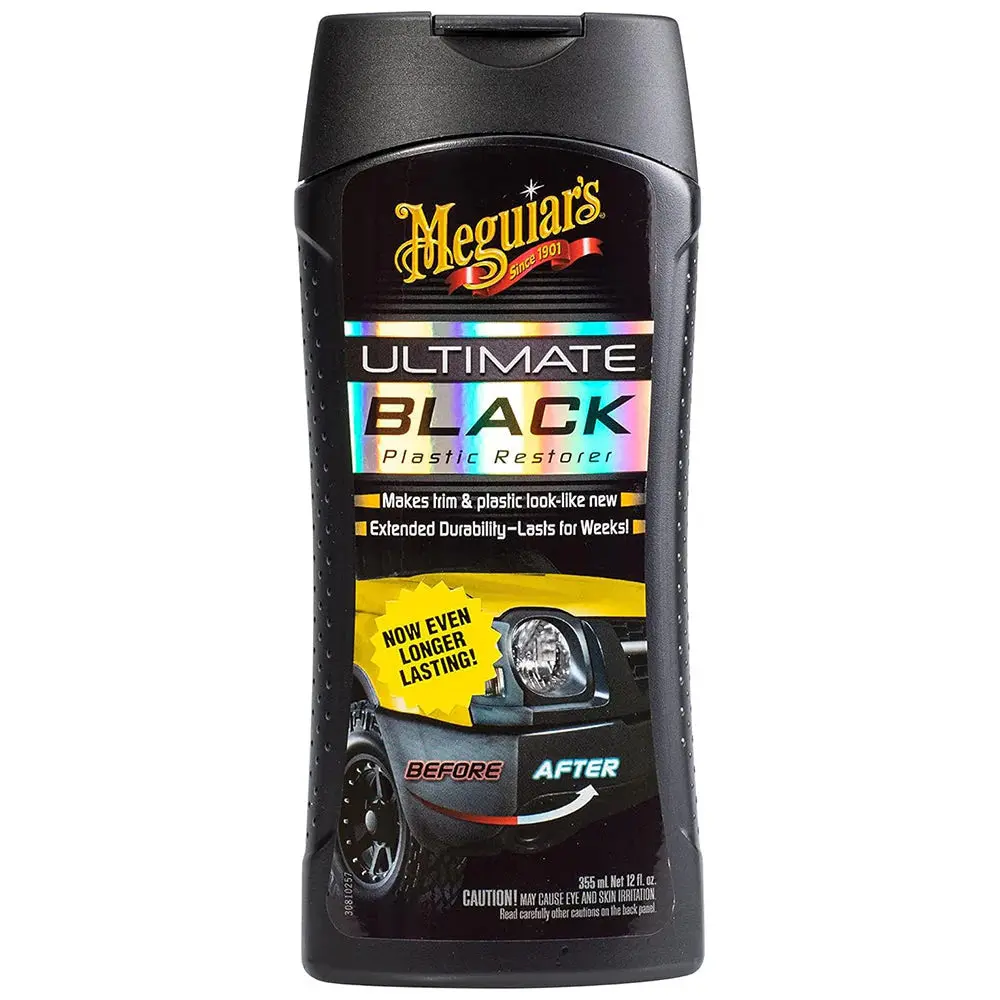Meguiars G15812 Meguiar's Ultimate Black Plastic Restorer 12Oz 1