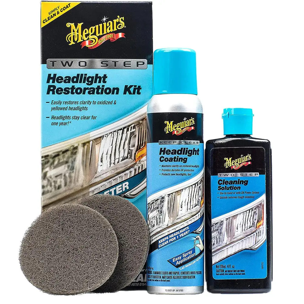Meguiars G2970 Meguiar's Two-Step Headlight Restoration Kit 1