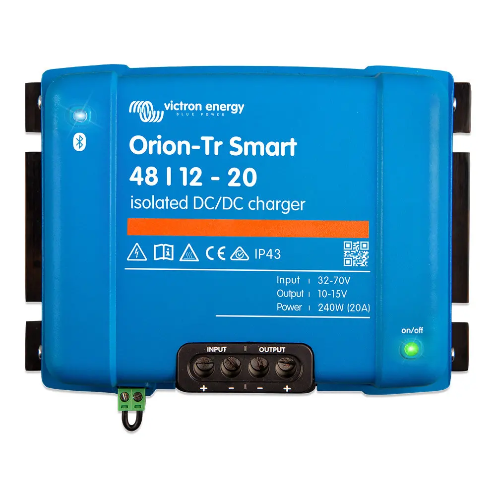 Victron Energy Ori481224120 Victron Orion-Tr Smart Dc-Dc Charger Isolated 20A, (240W) 1