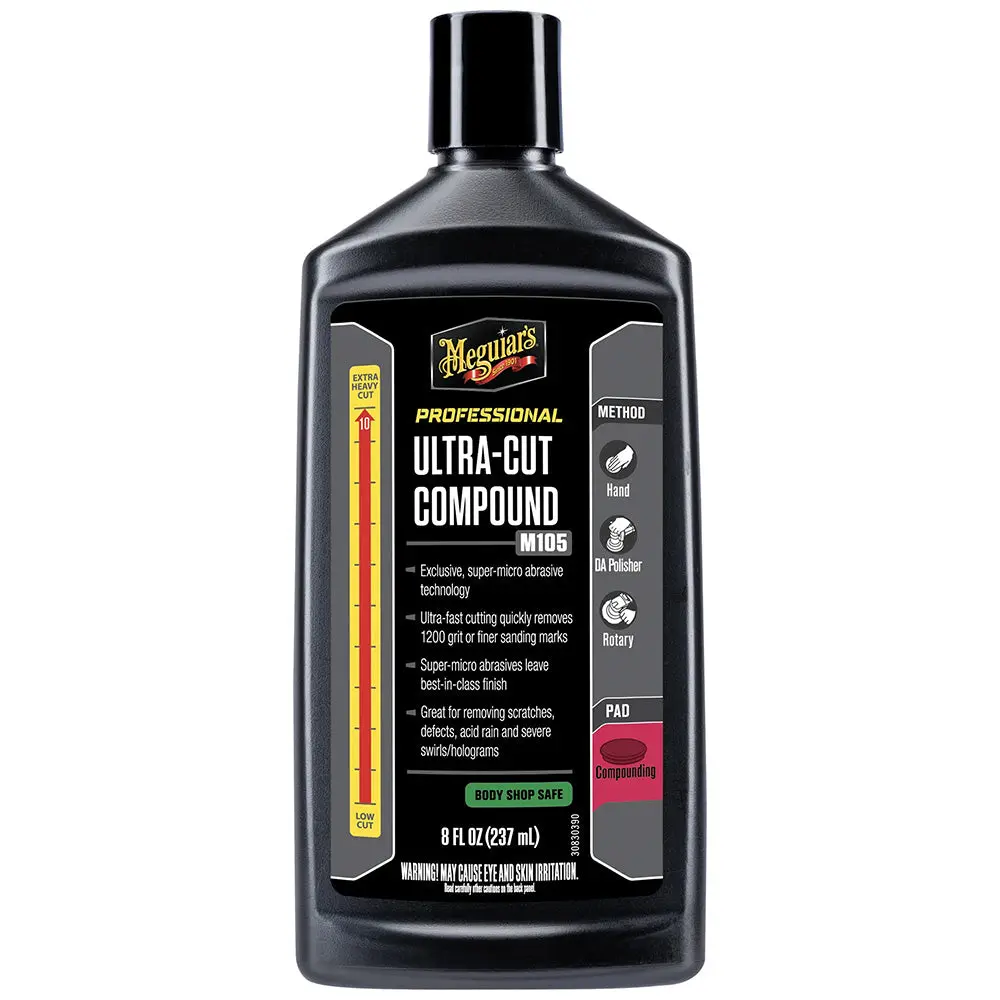 Meguiars M10508 Meguiar's Professional Ultra-Cut Compound 8Oz 1