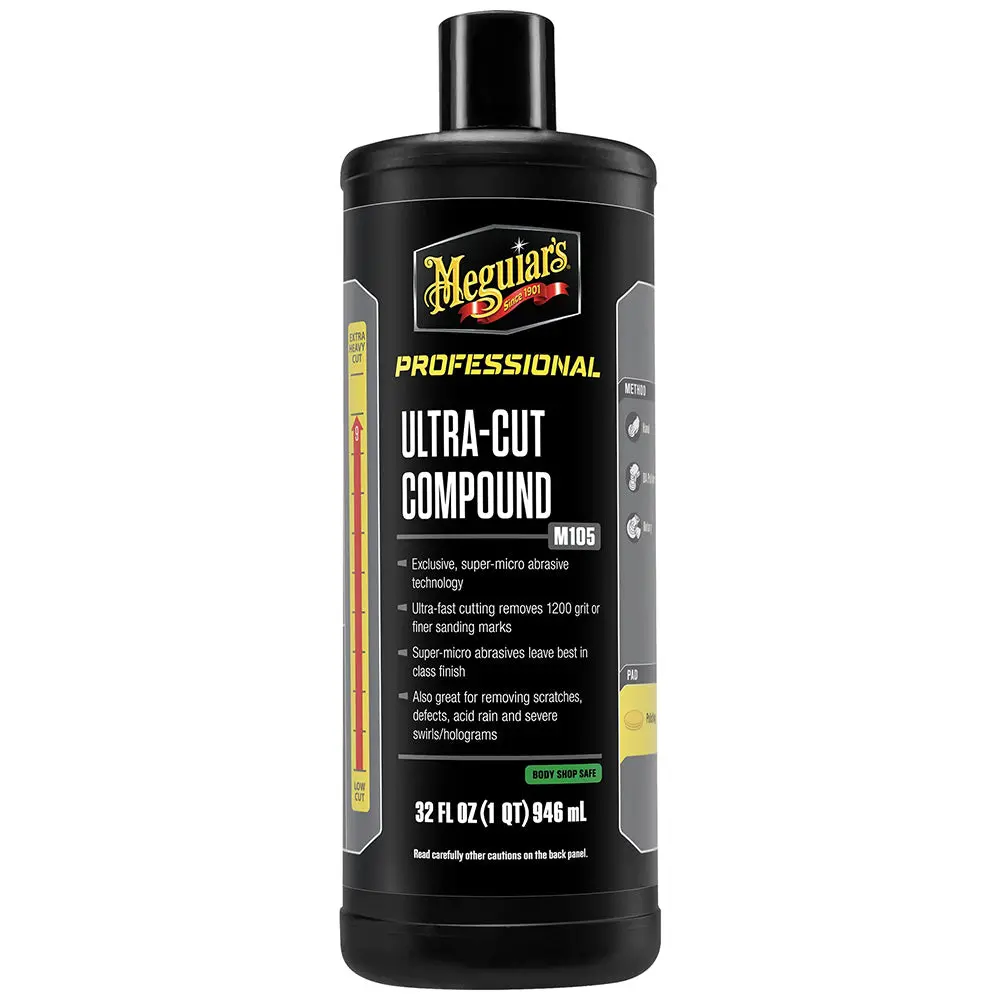 Meguiars M10532 Meguiar's Professional Ultra-Cut Compound 32Oz 1