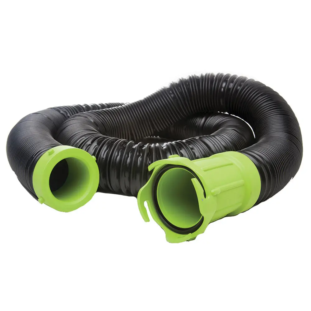 Thetford 17854 Titan Premium 10' Sewer Extension Hose W/Universal Bayonet, Connection 1