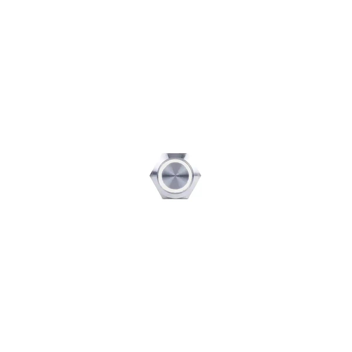 Sierra Av10030w Push-Button Switch, Off/(On), White Halo Led 1