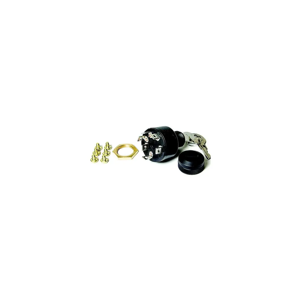 Sierra Mp39730 Magneto 4 Position 5/8" Polyester 7 Screw Terminal 12V 15 Amp, Ignition Starter Switch 1