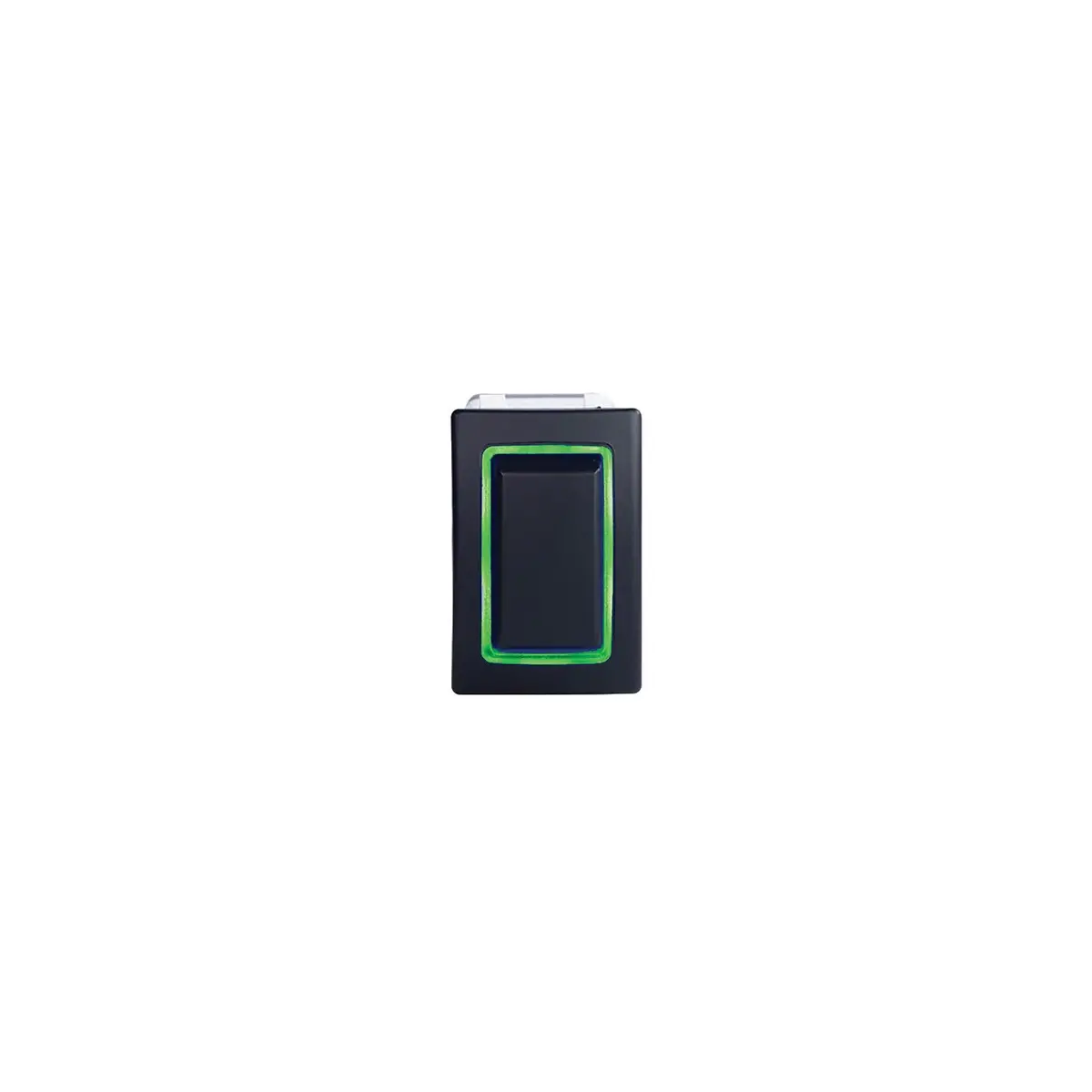 Sierra Rk40610g Rocker Switch W/Halo Led Light, On Off, Spst, Geen 1