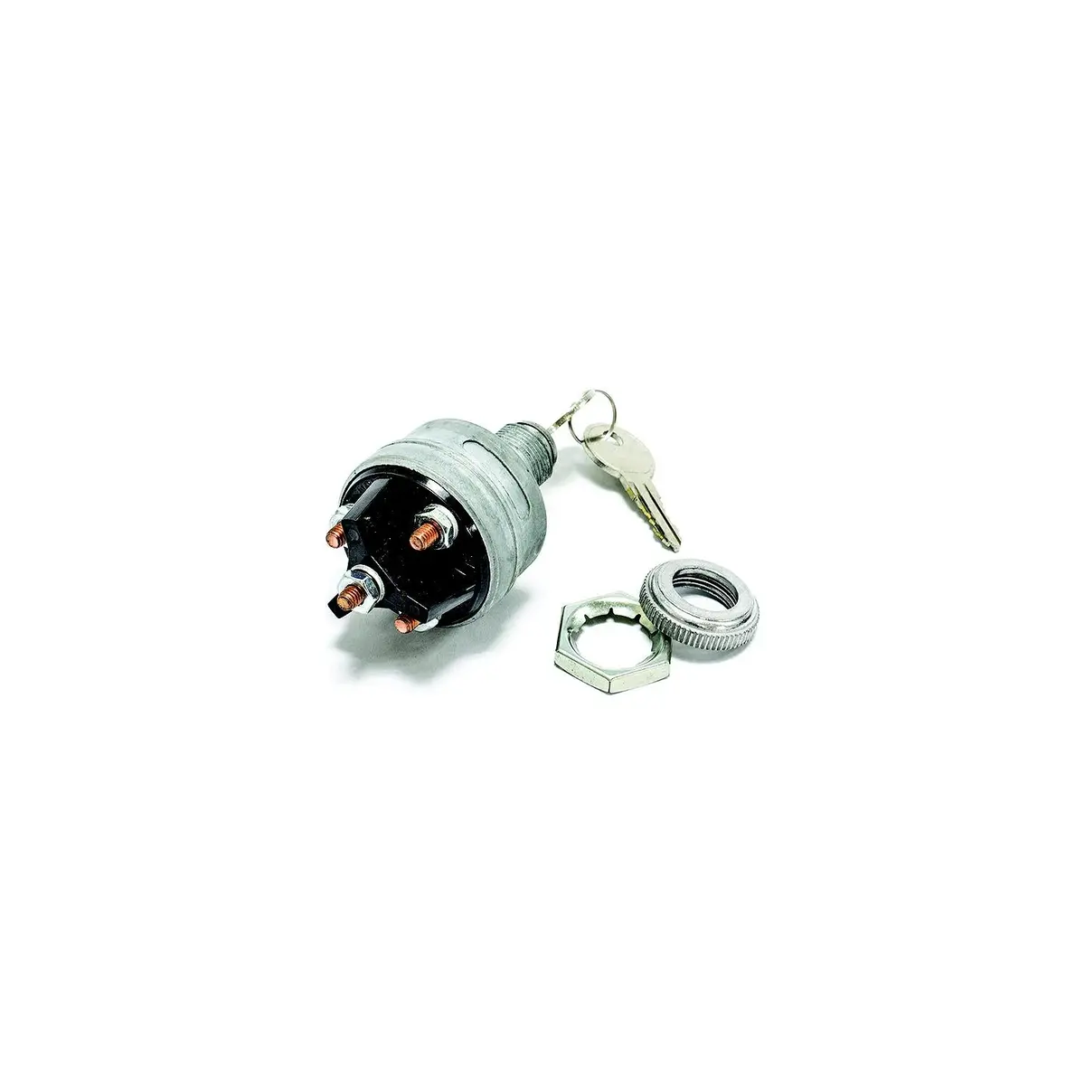 Sierra Un12140 Conventional 4 Position 5/8" Zinc 4 Stud Terminal 12V 15 Amp, Ignition Starter Switch 1
