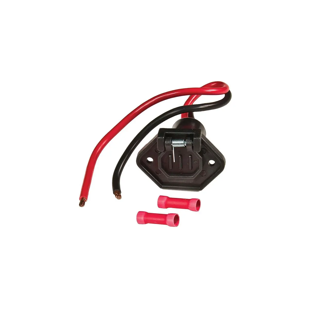 Sierra Wh10520-1 Male Boat Sidetrolling Motor Plug 8Ga 12V 2 Wire 1
