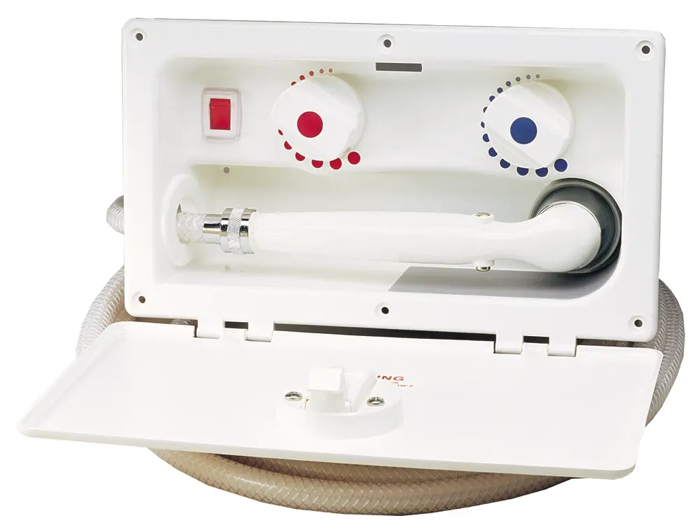 Heater Craft 303Sb 300-S Series Tuck Away Transom Showers, Shower Unit Only No Pump Switch 1