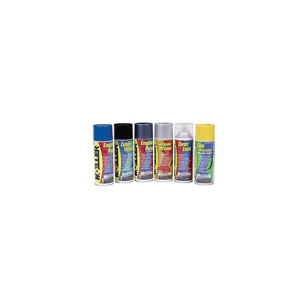 Moeller 25479 Engine Spray Paint, Omc Charcoal Metallic 85-Up 1