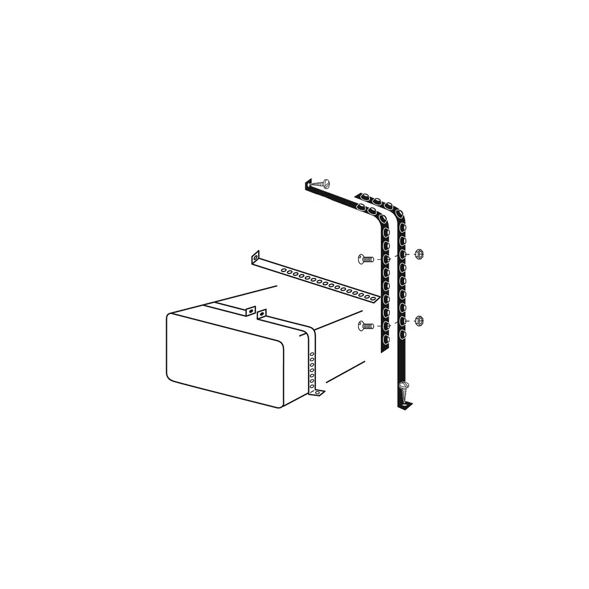 Moeller 300110 Tank Cradle Hold Down Kit 1