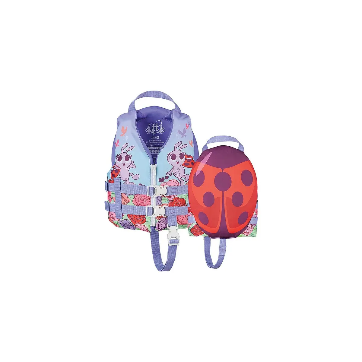 Kent 104300-100-001-19 Child Size Water Buddy Vest, Ladybug 1