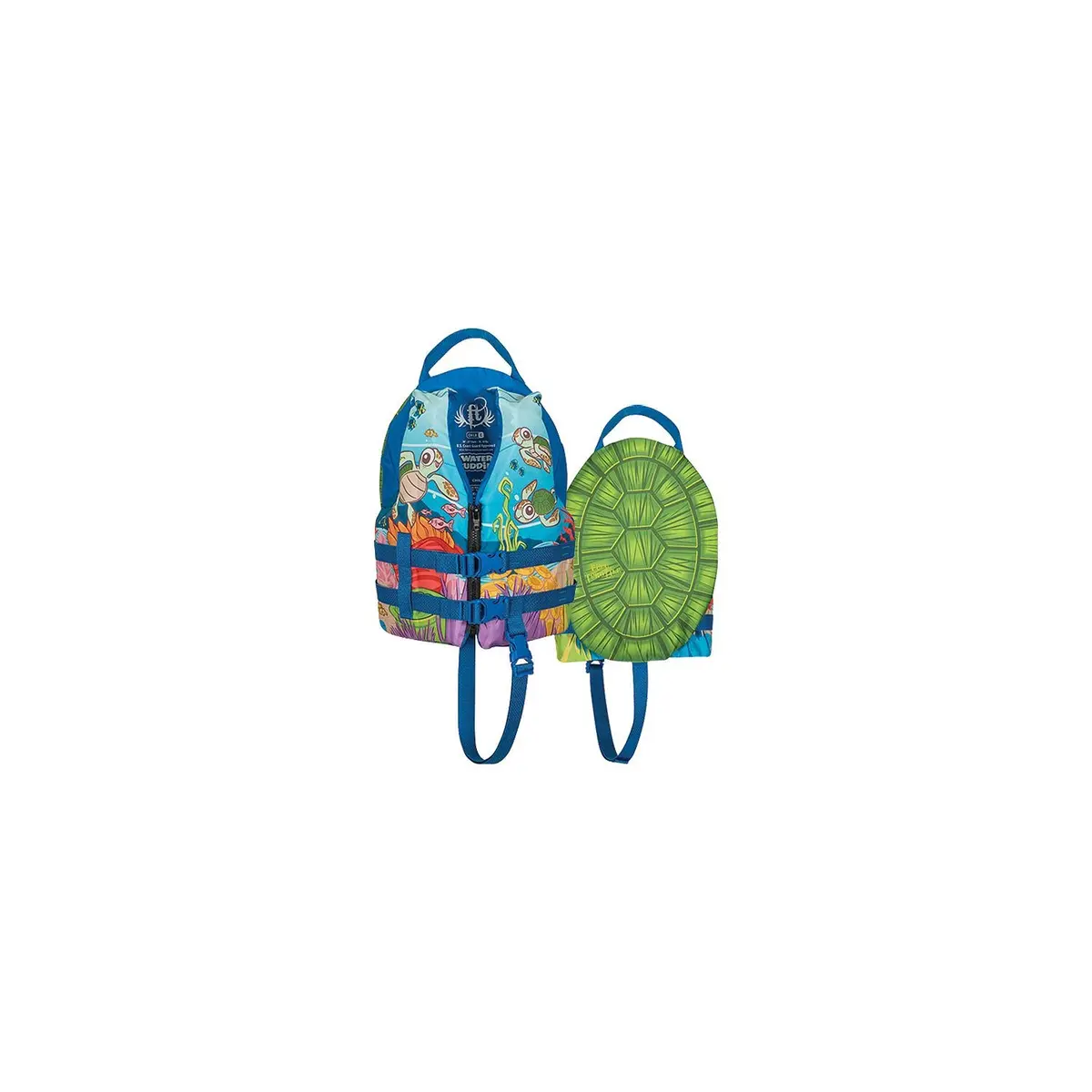 Kent 104300-500-001-17 Child Size Water Buddy Vest, Turtle 1