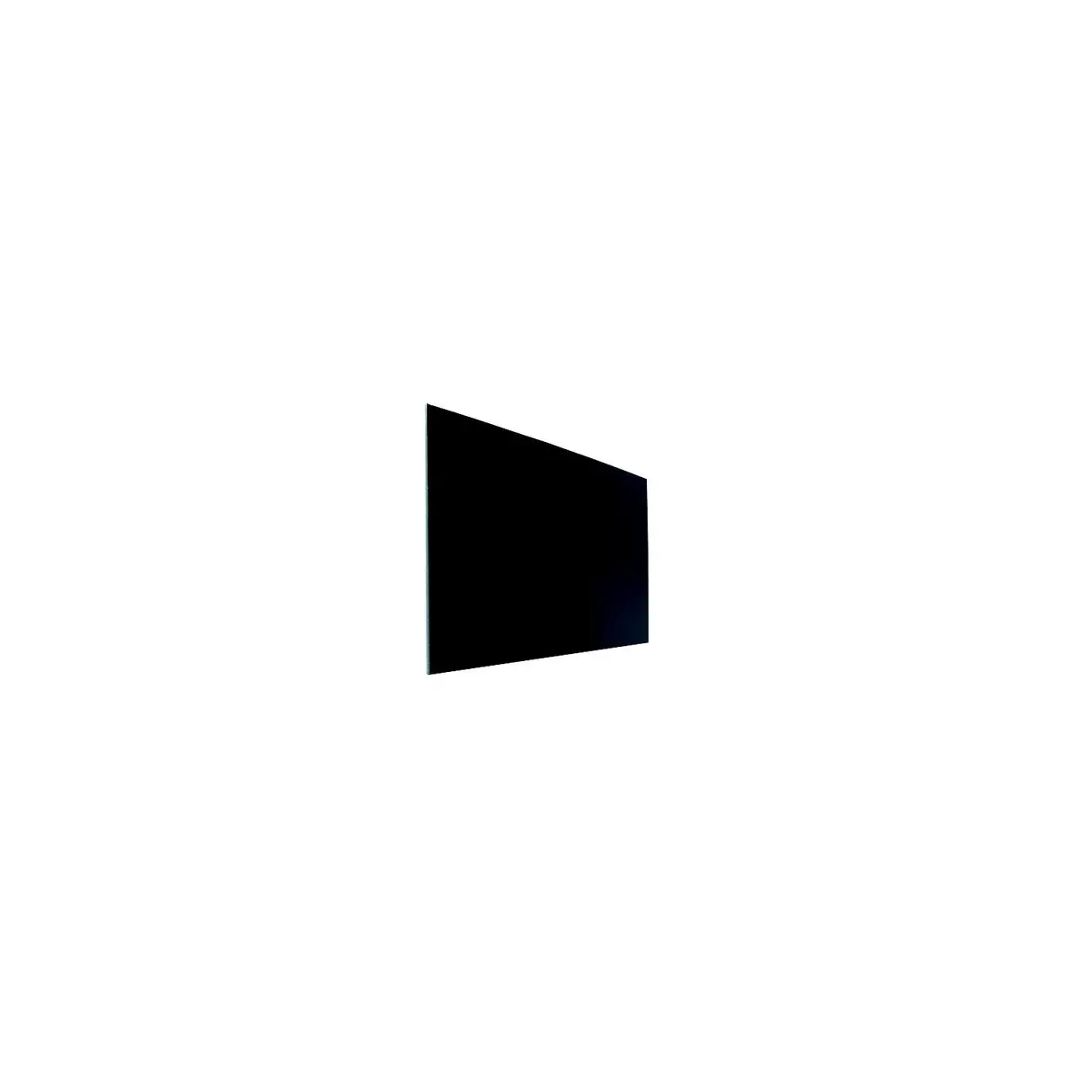 Norcold 629758 Black Refrigerator Door Panel, Upper 1