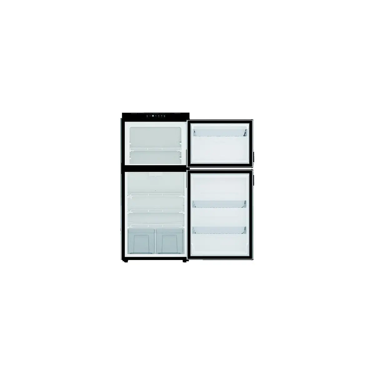 Norcold N8dcbkr Polar N8/10Dc Series Refrigerator, 8 Cu.Ft., Black 1