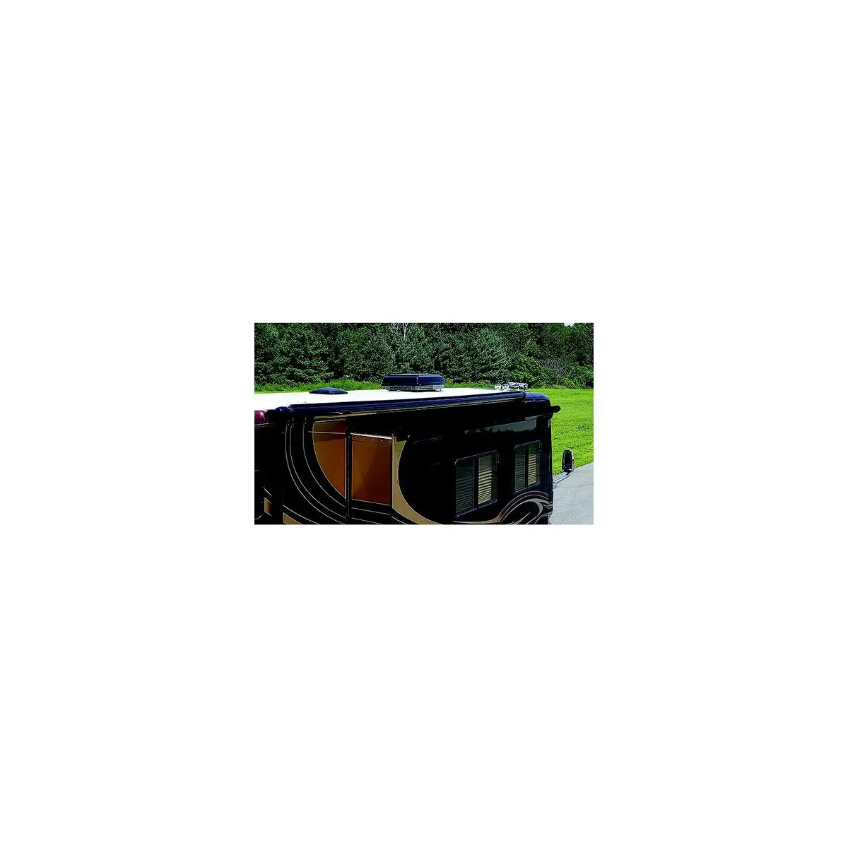 Powerwinch Dg1556242 Carefree Slideout Awning Replacement Fabric, Black, 155" 1