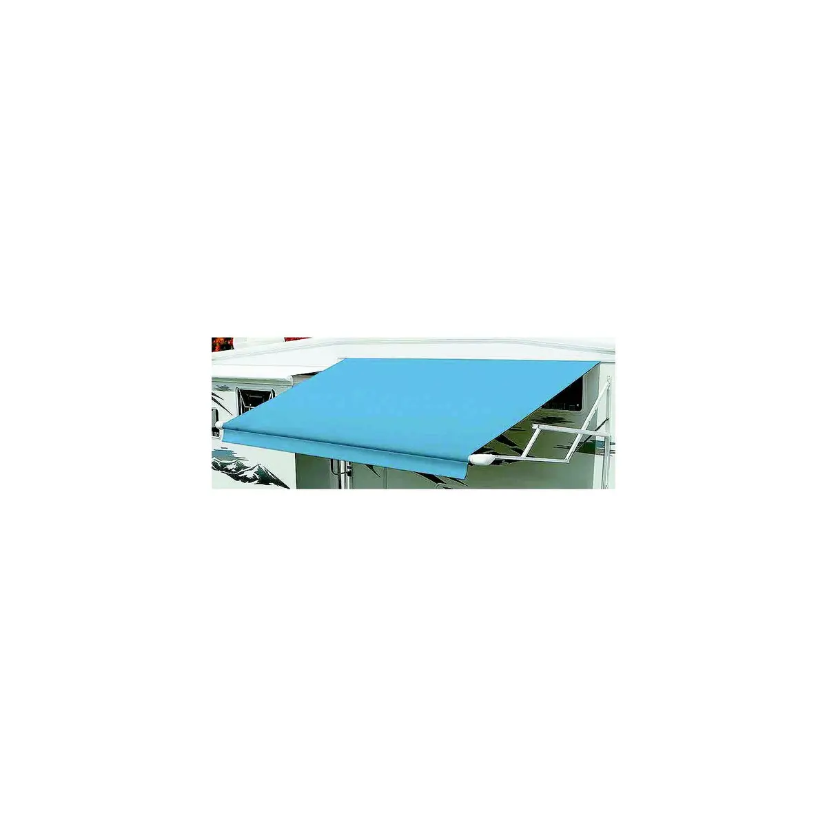 Powerwinch Jg184e4e-Mp Carefree Replacement Awning Vinyl Fabric, 18', Midnight Blue 1