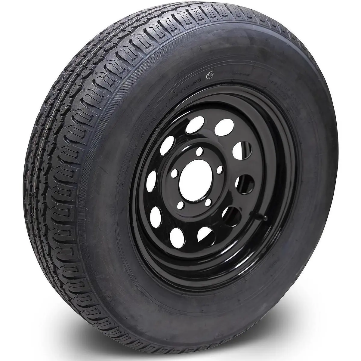 Seachoice 32239B 53423 St205/75R15c/5H Kr35 15" Black Modular, 5-Lug On 4-1/2" Radial Tire & Wheel Asm 2