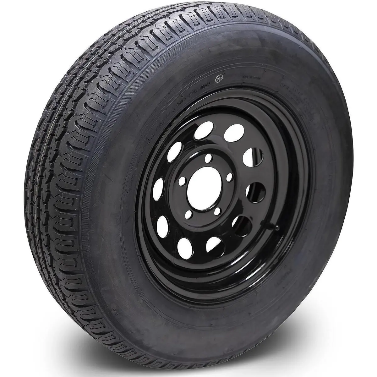 Seachoice 3S891 53436 St225/75D15d/6H Kr558 16" Black Modular, 6 Lug Bias Tire & Wheel Asm 2