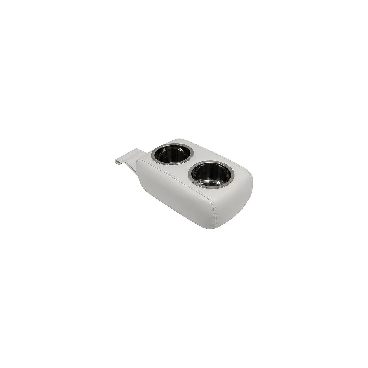 Wise Seats 3059-784 Wise Portable Upholstered Drink Holder, Brite White 1