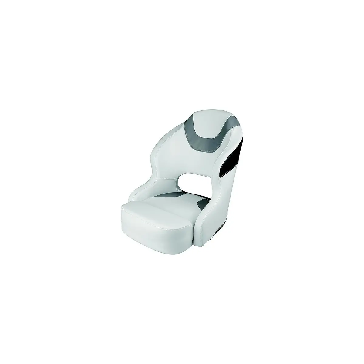 Wise Seats 3314-1782 Wise Baja Series Bucket Seat, Brite White / Grey / Black 1