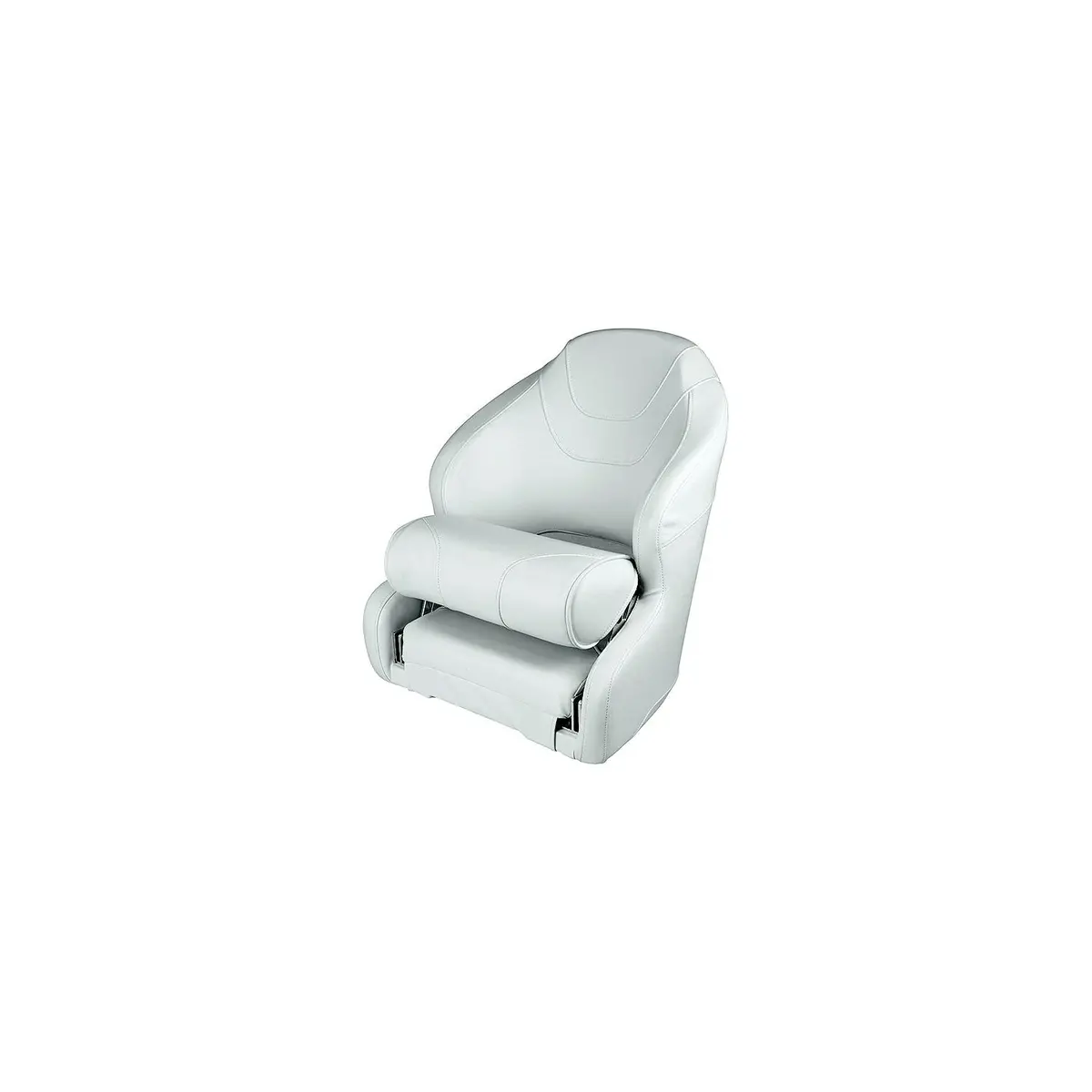 Wise Seats 3315-1774 Wise Baja Series Bucket Seat W/Bolster, Brite White / Grey / Dark Red 1