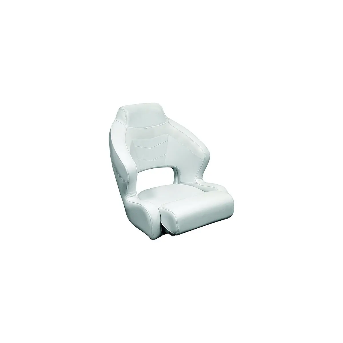 Wise Seats 3338-784 Wise Baja Xl Bucket Seat W/ Flip Up Bolster, Brite White 1