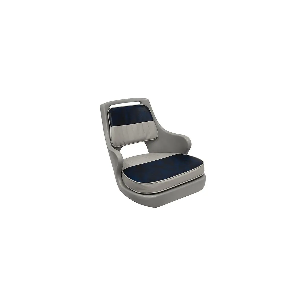 Wise Seats 8Wd015-3-660 Wise Freshwater Bucket Seat W/Cushions, Gray/Navy Gray Shell 1
