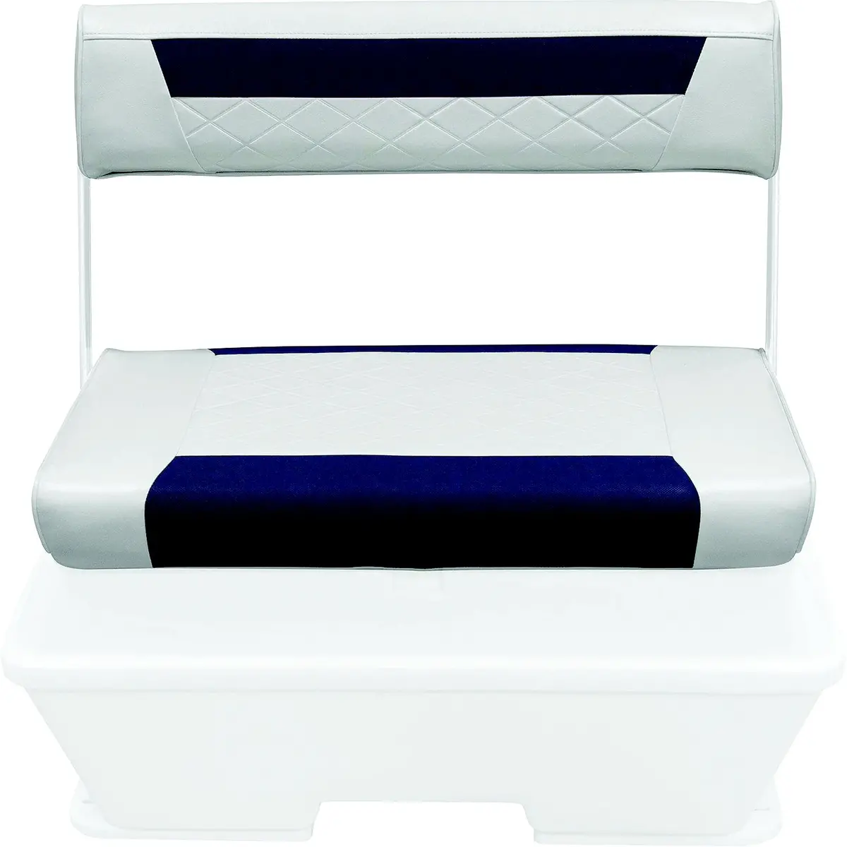 Wise Back Rest & Seat Cushion Set For 70/62 Qt, White And Mariner Blue Replacement Seating 1